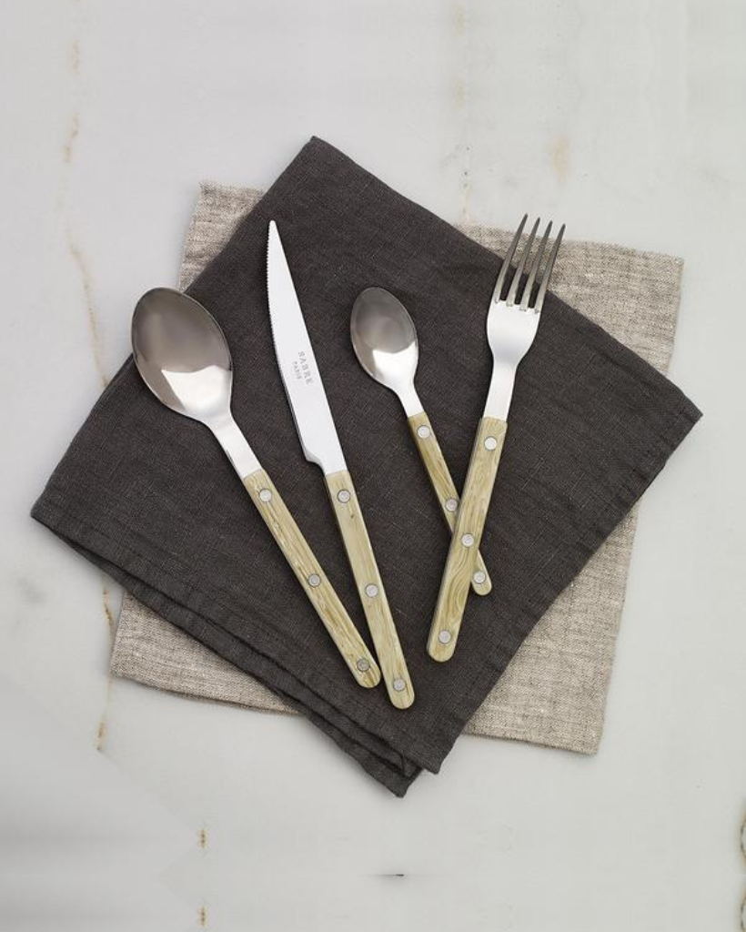 Sabre Bistrot Horn cutlery 24 pieces