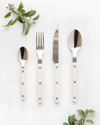 Cubertería 24 piezas Sabre Bistrot Ivory