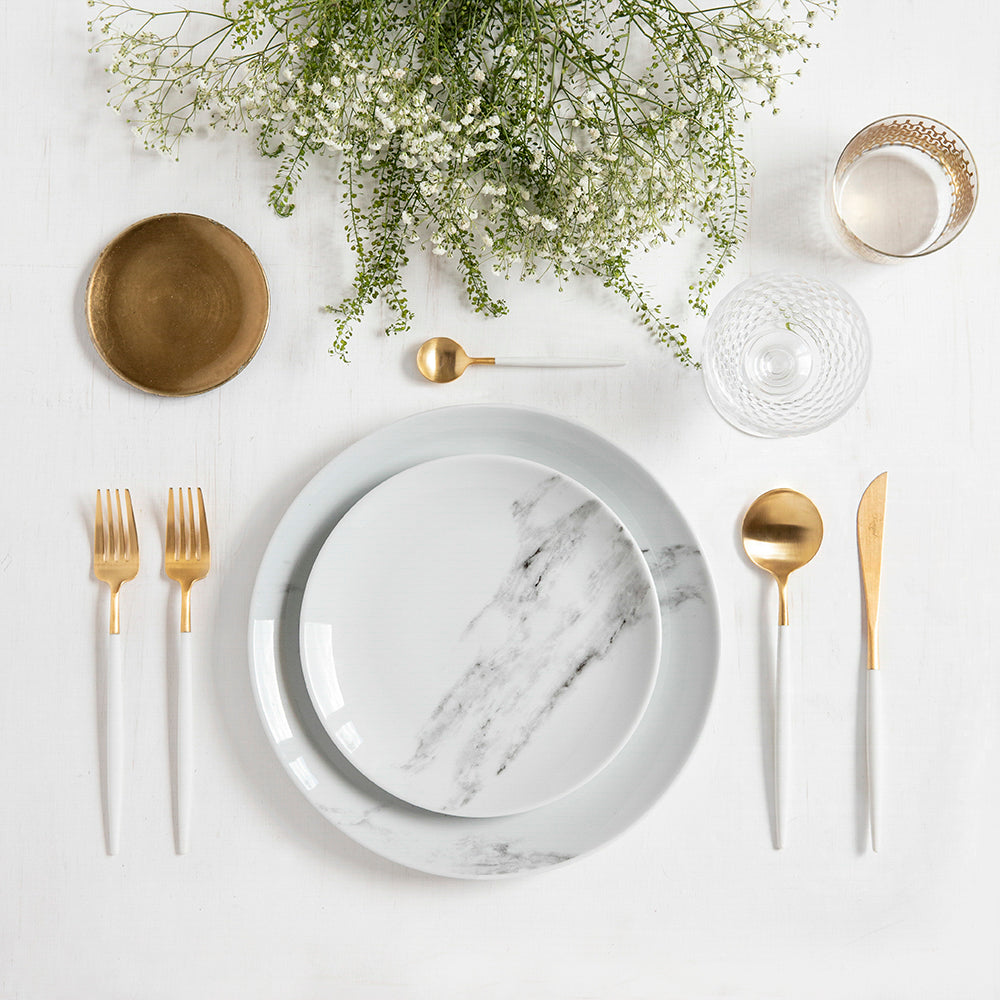 Cutipol Goa White Gold Cutlery Set - 24 Piece