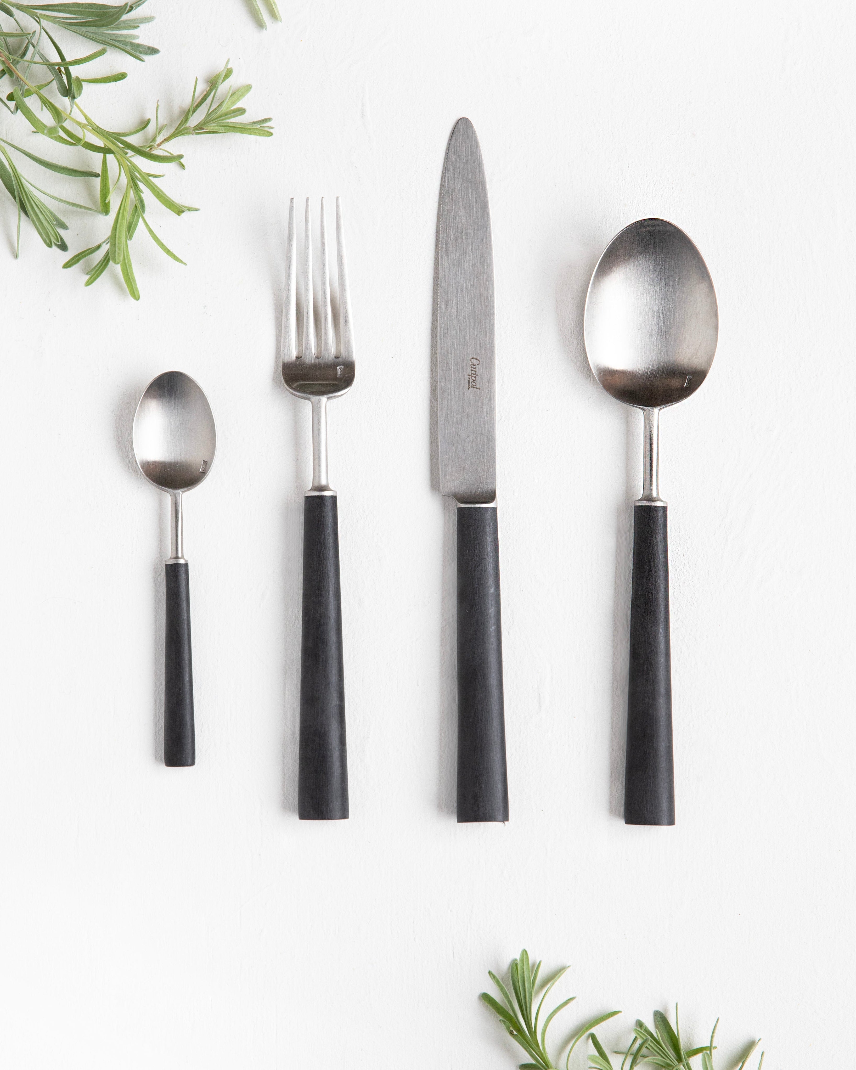 Cutipol Ebony Cutlery Set - 24 piece