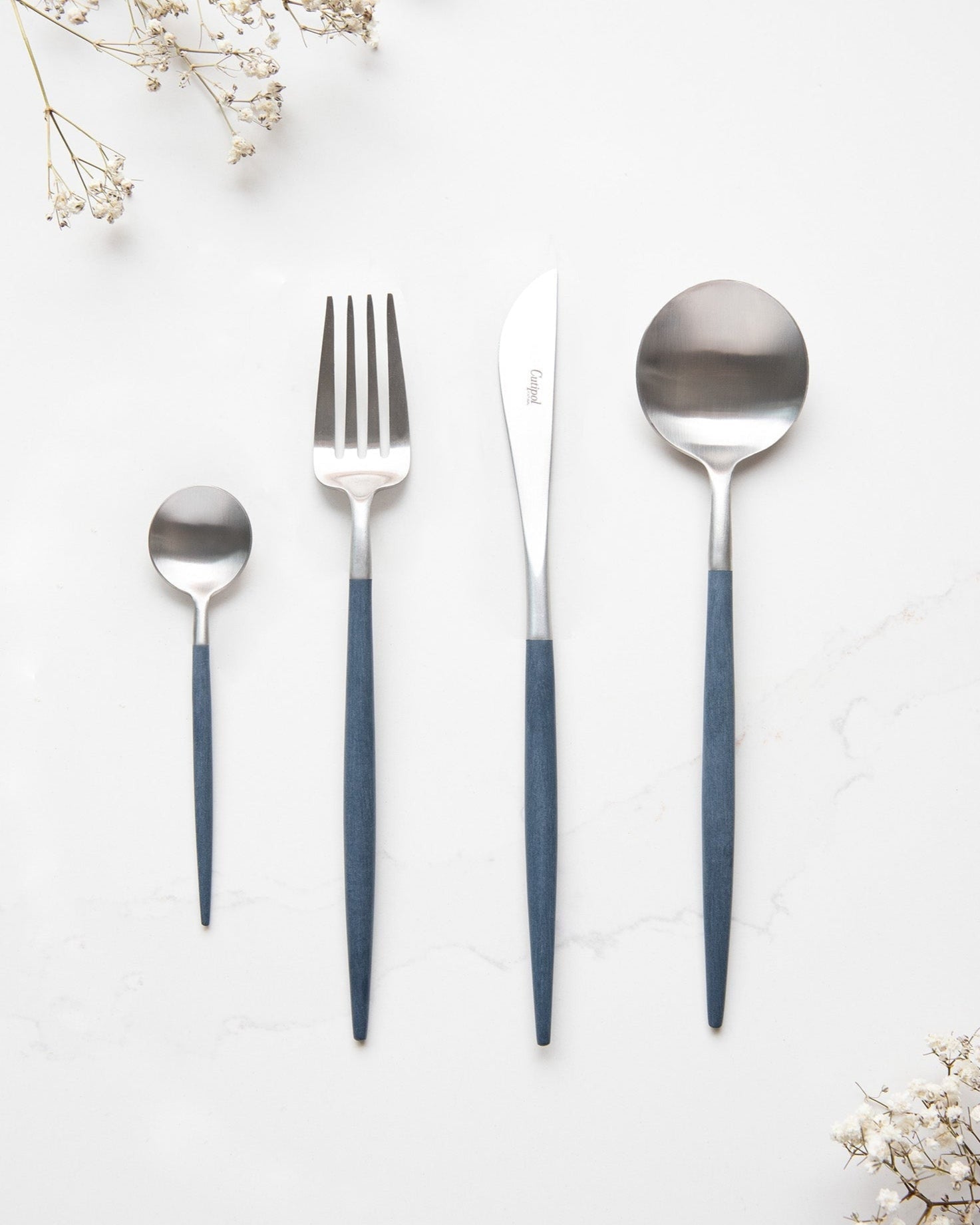 Cutipol Goa Blue Cutlery set - 4 piece 