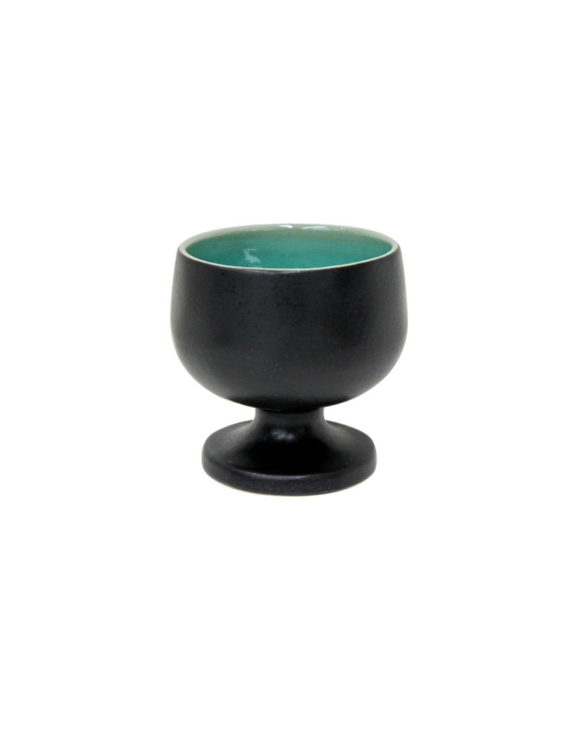 Footed Bowl Riviera Blue