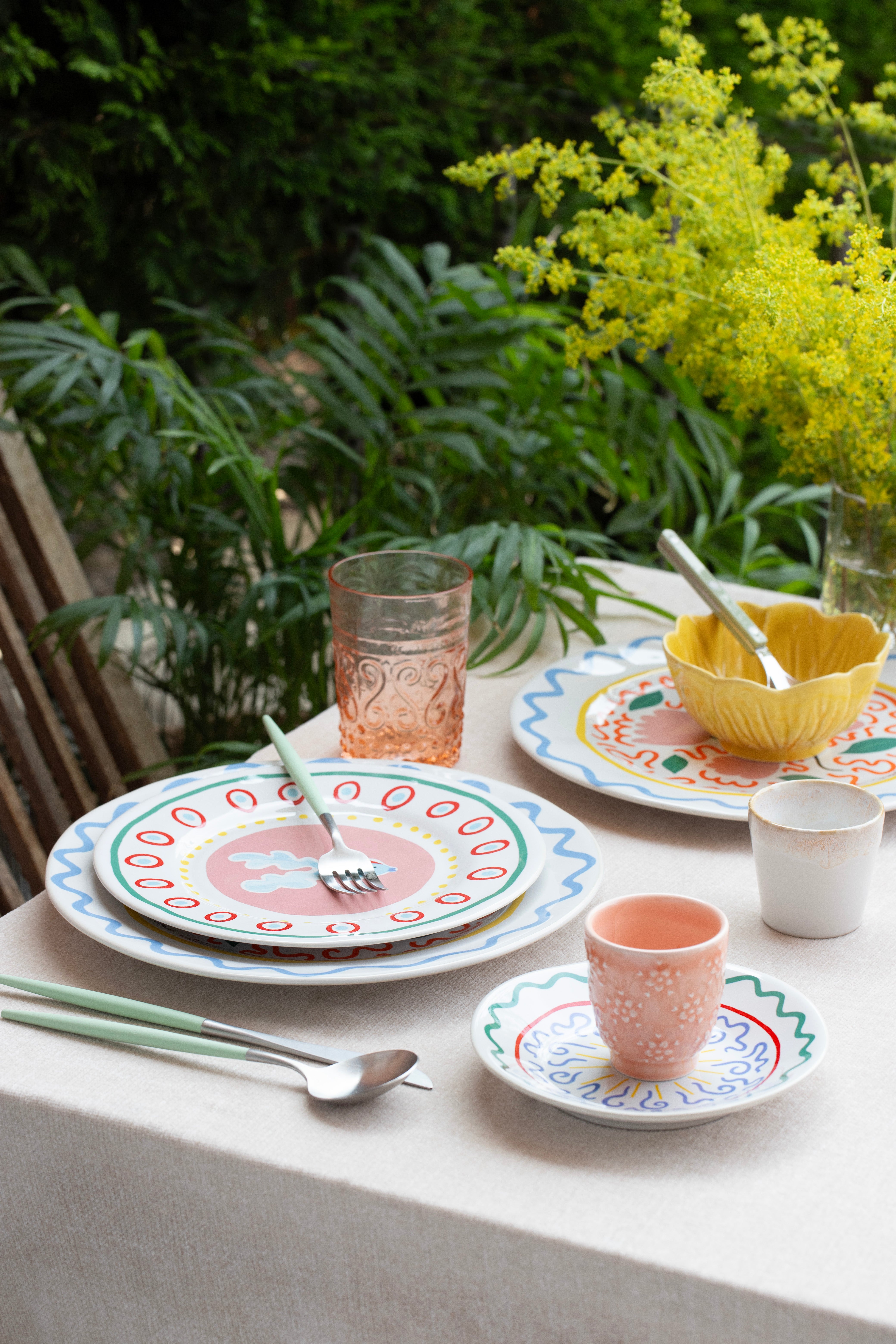 Plato de postre Pez Summer Bliss