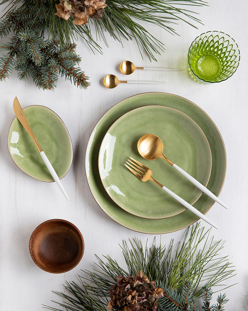 Cutipol Goa White Gold Cutlery Set - 24 Piece 