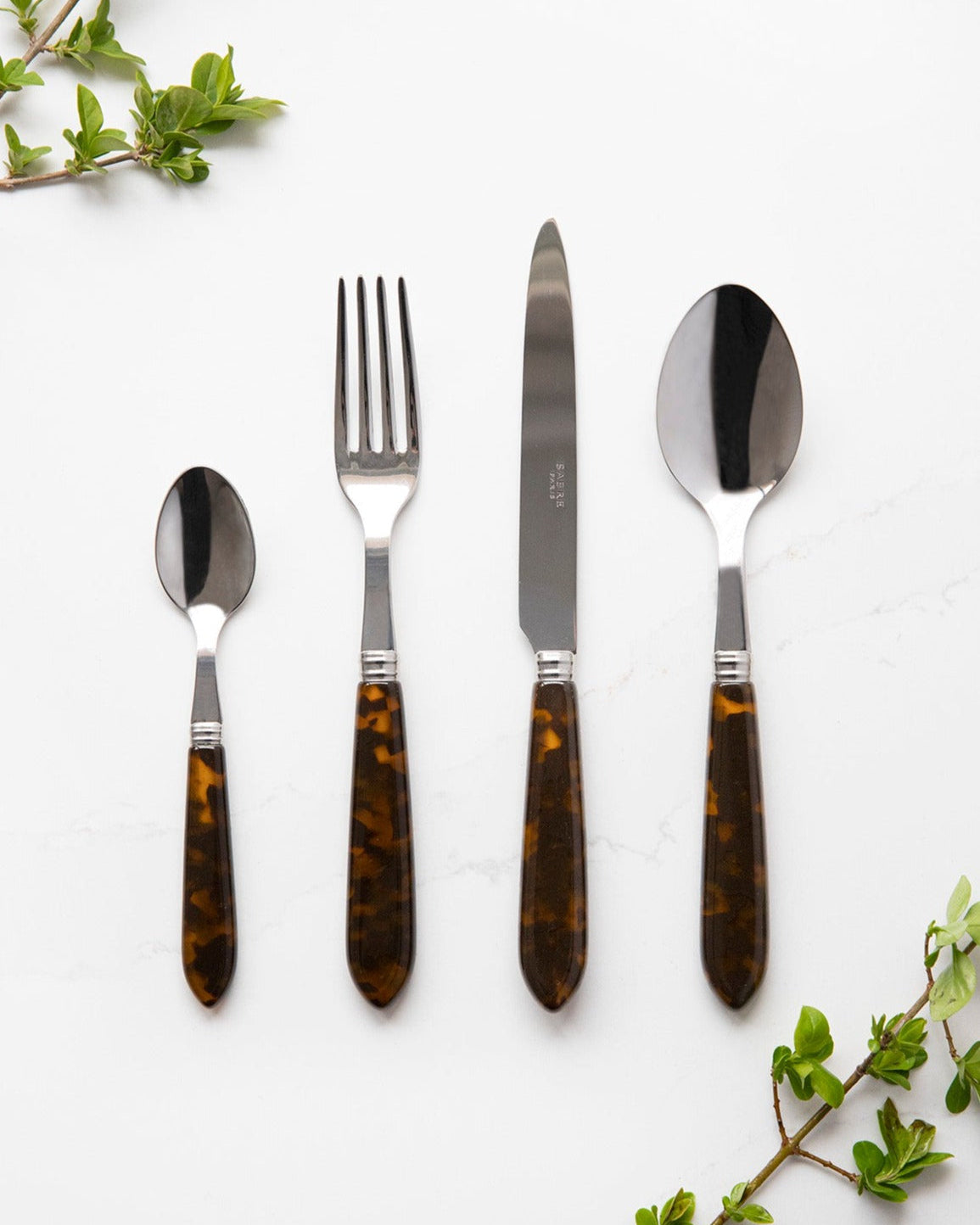 Tortoise Cutlery set - 4 piece 