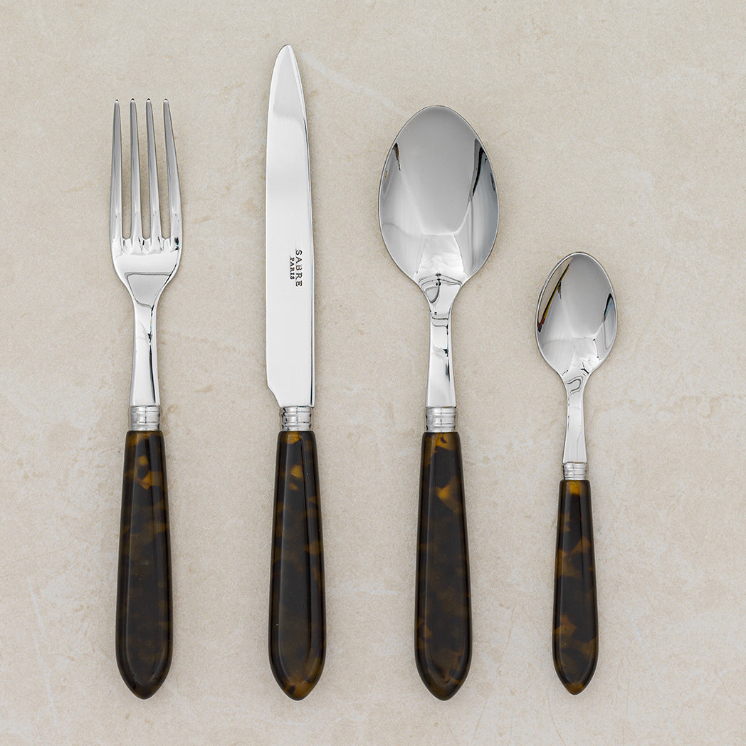 Tortoise Cutlery set - 4 piece 